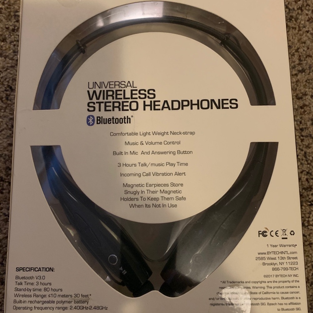 Bytech wireless headphones - Picture 2 of 3
